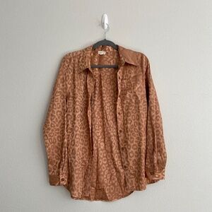 Leopard Print Blouse